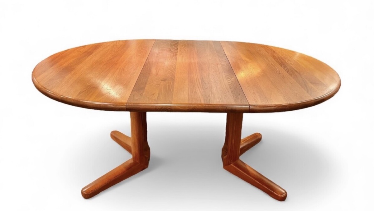 Scandinavian Dining Table, Ca. 1960–70, Denmark -photo-2